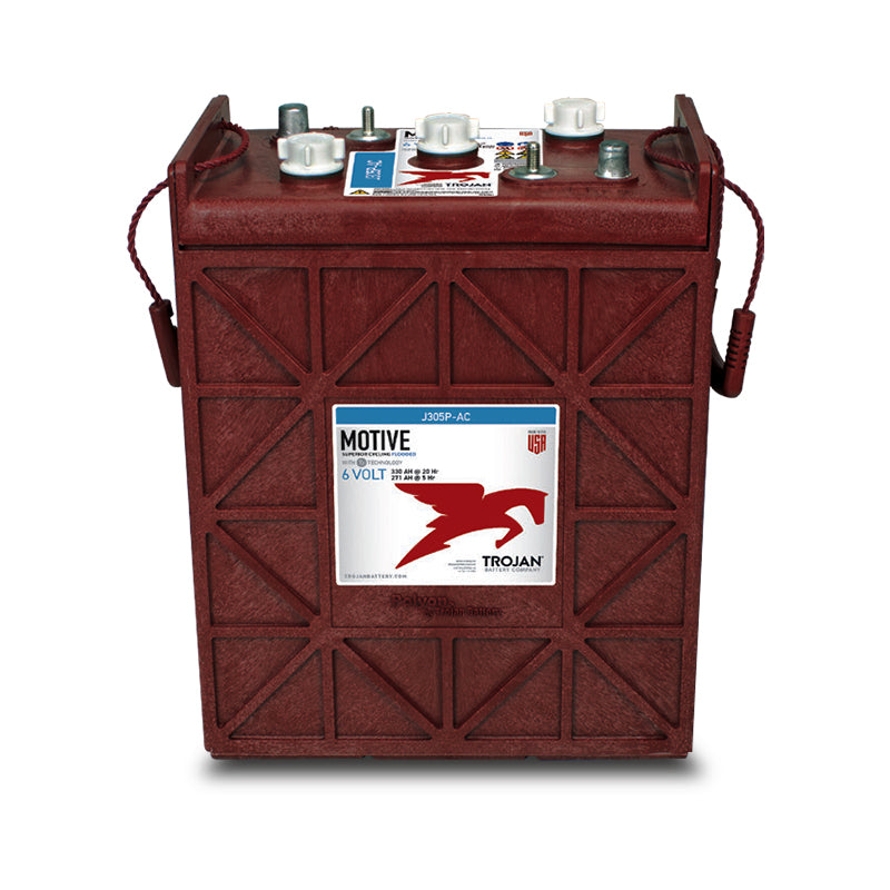 Trojan J305P Deep Cycle Flooded 6V 330Ah Battery