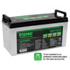Drypower 12.8V 150Ah lithium iron phosphate (LiFePO4) rechargeable battery