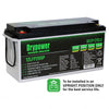 Drypower 12.8V 200Ah lithium iron phosphate (LiFePO4) rechargeable battery