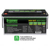 Drypower High rate 12.8V 200Ah lithium iron phosphate (LiFePO4) rechargeable battery