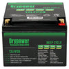Drypower 12.8V 28.8Ah lithium iron phosphate (LiFePO4) rechargeable battery