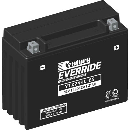 YTX24HL-BS Century EverRide Hi Performance AGM Batteries