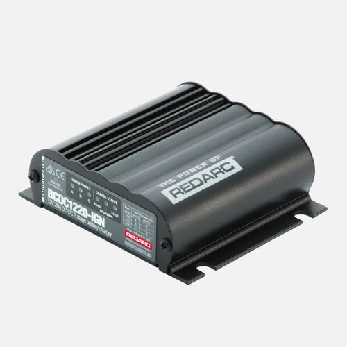 REDARC 20A BCDC 12V / 24V DC to DC Dual Battery In-Vehicle Charger BCDC1220-IGN / 20A IN-VEHICLE DC BATTERY CHARGER (IGNITION CONTROL)