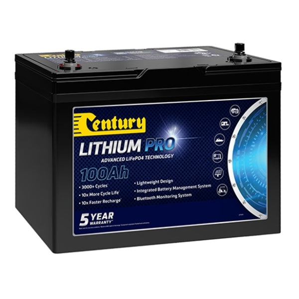 C12-100XLI CENTURY 100AH LITHIUM DEEP CYCLE