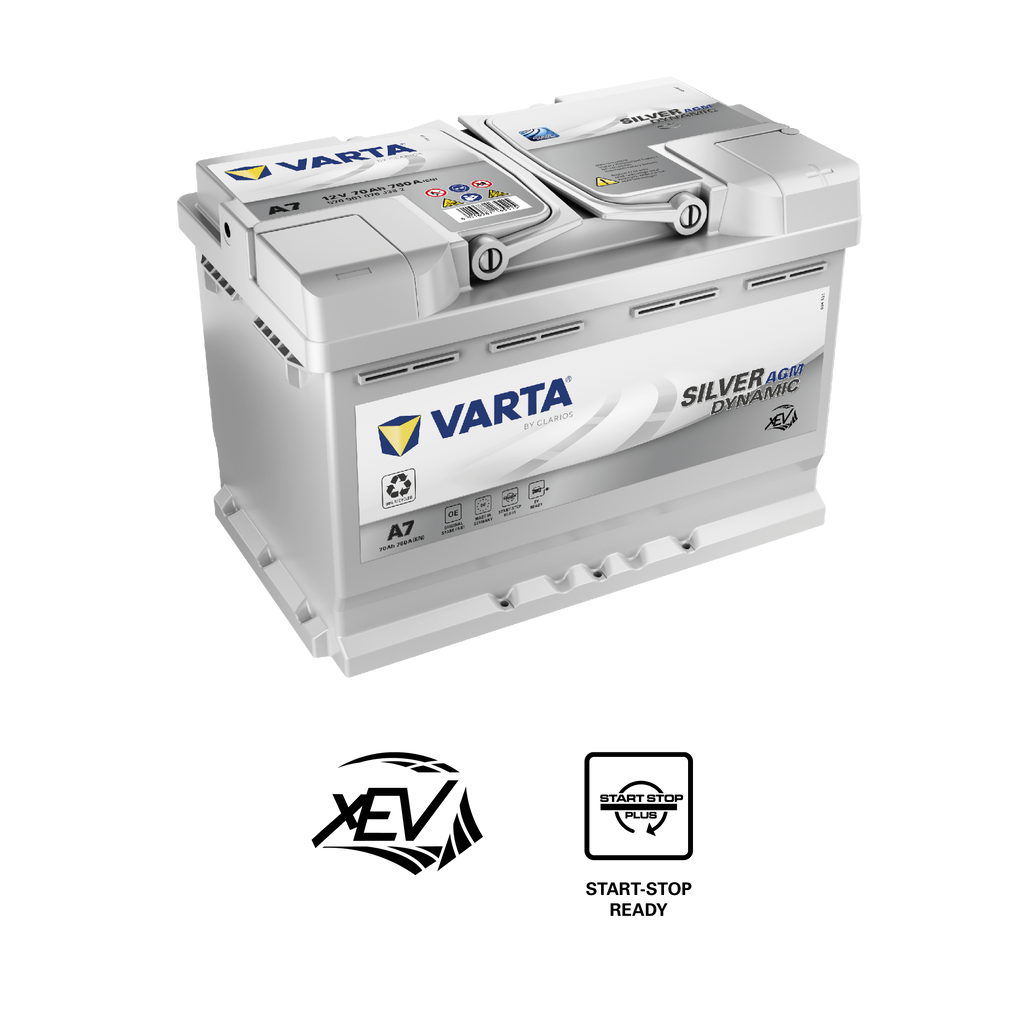 A7 / E39 Varta Silver Dynamic AGM 570 901 076 Start/Stop BATTERY DIN65LH AGM / LN3 5536 LN3 SA 57020 SSAGM-66EU - MF66HSS E39 DIN65LH AGM / 57090AGM