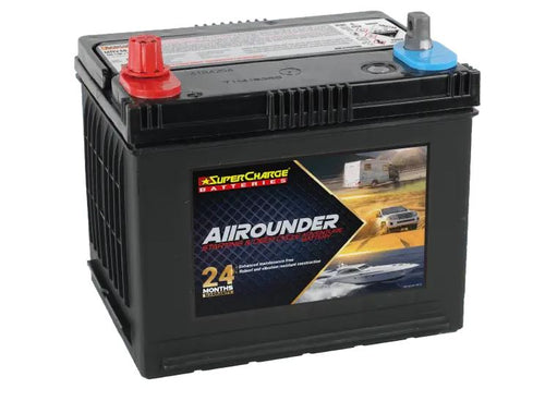 SUPERCHARGE ALLROUNDER MRV48 12V 525CCA 60AH DUAL PURPOSE BATTERY / D48 / 46T / ED4R