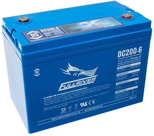 DC200-6 – FULLRIVER AGM DEEP CYCLE BATTERY