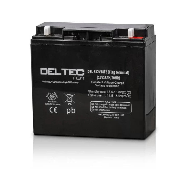 DEL-S12V18F3 12V 18 AH Depth You Can Depend On