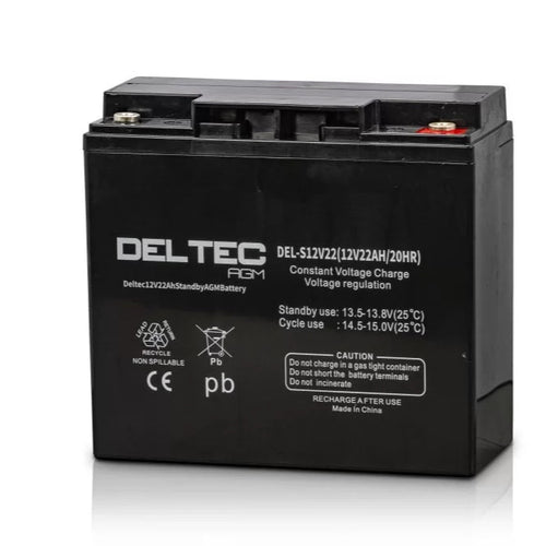 DEL-S12V22 12V 22 AH Depth You Can Depend On