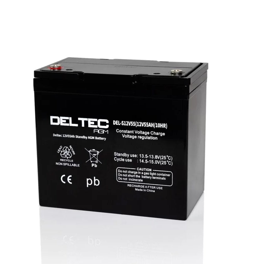 DEL-S12V55 12V 55 AH Depth You Can Depend On