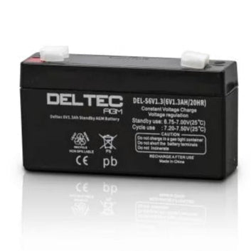 DEL-S6V1.3  6V 1.3 AH Depth You Can Depend On