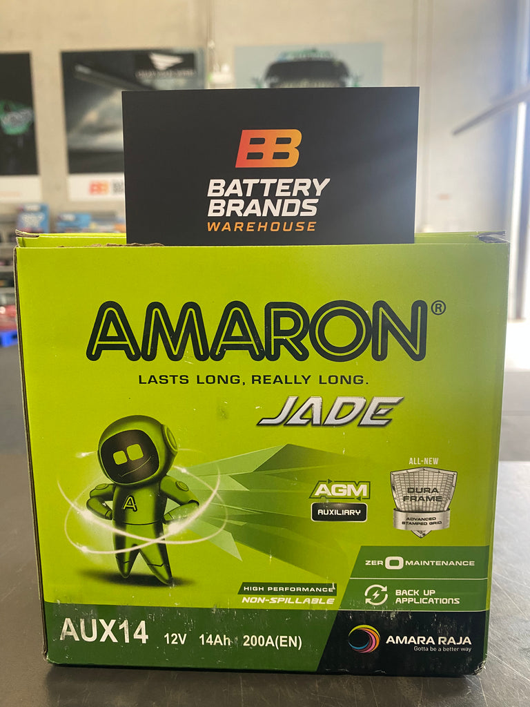 MERCEDES AUXILIARY BATTERY AUX14 AMARON A 000 982 96 08 / A211 541 0001 12V / 200AH