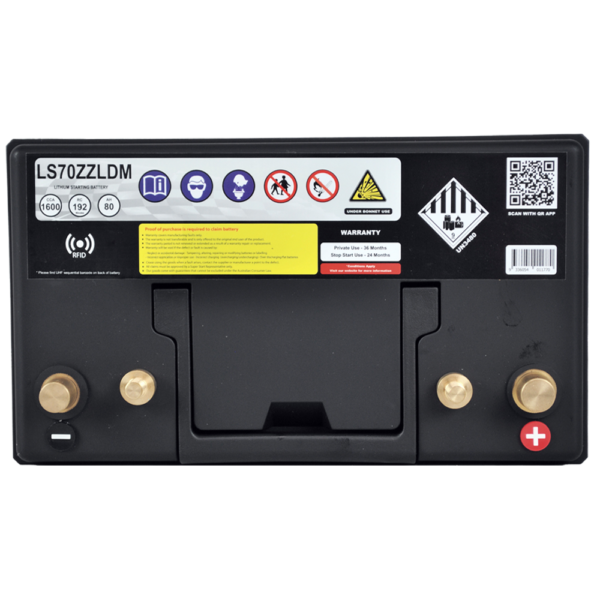 Super Start LS70ZZLDM Lithium Dual Purpose Marine Battery