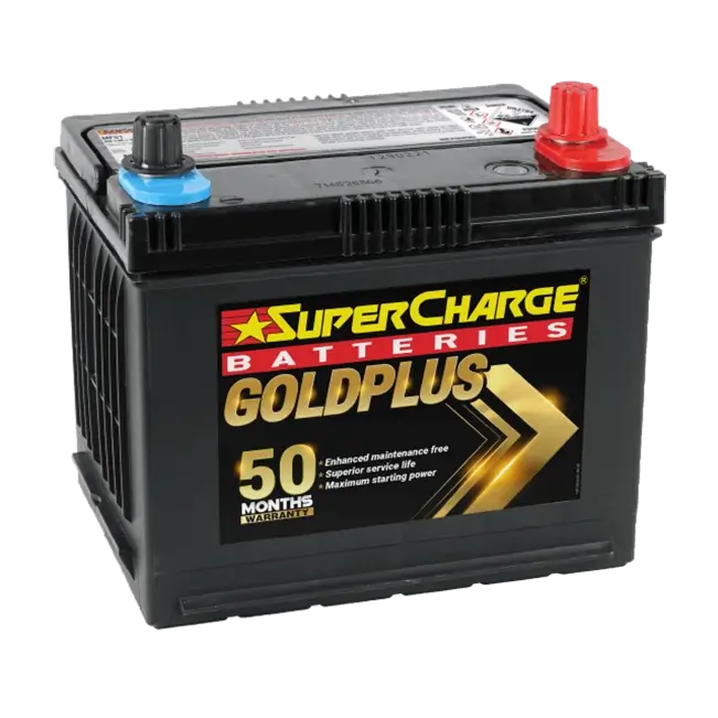 SuperCharge Gold Plus Car Battery - MF51 57EFMF / MF51/ 54C /67EF MF / 57EF MF AU22R600SMF / AU22R520SMF / AU2266WC / AU22R-530 / 4605 / 2503 / NS50EF / 22EFR-520