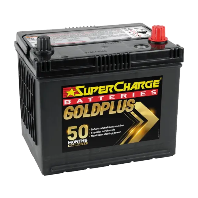 SuperCharge Gold Plus Car Battery - MF53 68 MF 58 MF - 58 MF 22F520FD 2502 - MF85D23L 54CMF 68 MF / 58 MF MF53 - 68 MF / 58 MF / 58VT SMF 22F600SMF 58VT MF AU22R-520 2502 22F-520 / SMF58VT / 58VT MF / ENS50PLMF / SMF58VT / MF50