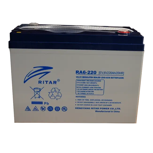 RITAR EV SERIES EV6-220(RA6-220EV) Deep Cycle