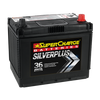 SuperCharge SILVER PLUS SMFNS70LX 4WD, Truck, Farm & Industrial / MF80D23L / N50ZL / N50ZLV / NS70L / NS70LV / NS70LX / NS70LMF / N50ZZL / S80D2006L / 5001