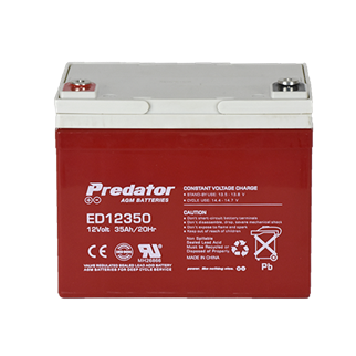 PREDATOR AGM DEEP CYCLE BATTERY ED62500 of 6V 250AH