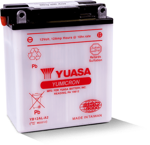 Yuasa YB12AL-A2 Yumicron Motorcycle