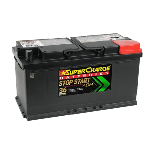 SuperCharge MF88HSS Start-Stop AGM Car Battery G14 LN5 595 901 090 / SSAGM88EU  / DIN88 AGM /  DIN88LHAGM S59590AGM - LN5 3888 LN5 SA 59520 SSAGM-88EU - MF88HSS  DIN85LH AGM