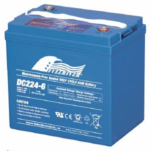 DC224-6 – FULLRIVER AGM DEEP CYCLE BATTERY