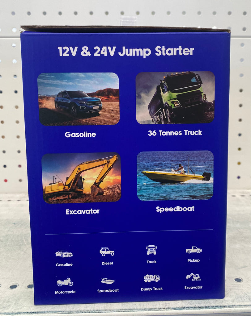 24V & 12V 4000A Truck Intelligent Jump starter 56000mAh