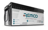 REMCO 12V 200AH LIFEPO4 DC GRP 8D M8 TERMINAL 522MM X 240MM X 218MM
