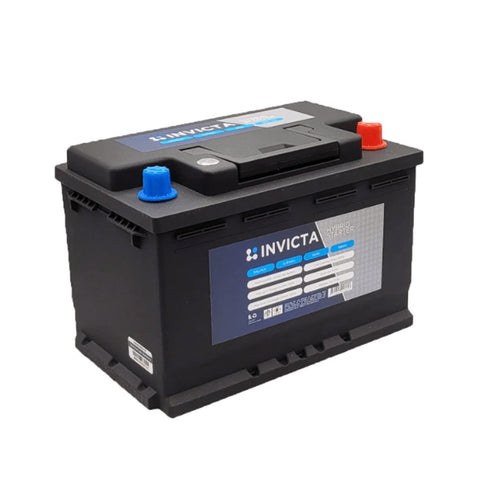 Invicta SNLHLN2 12.8V 50Ah 800CCA Hybrid Starter LiFePO₄ Battery