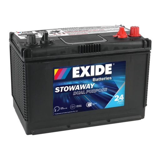 EXIDE Stowaway MSDP27C / HCM750L Marine Dual Purpose Battery