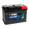 EXIDE Evolution SSAGM66EU Start-Stop AGM Battery  S57090AGM / LN3 / 5536 / LN3 / SA 57020 / SSAGM-66EU / MF66HSS E39 / DIN65LH AGM