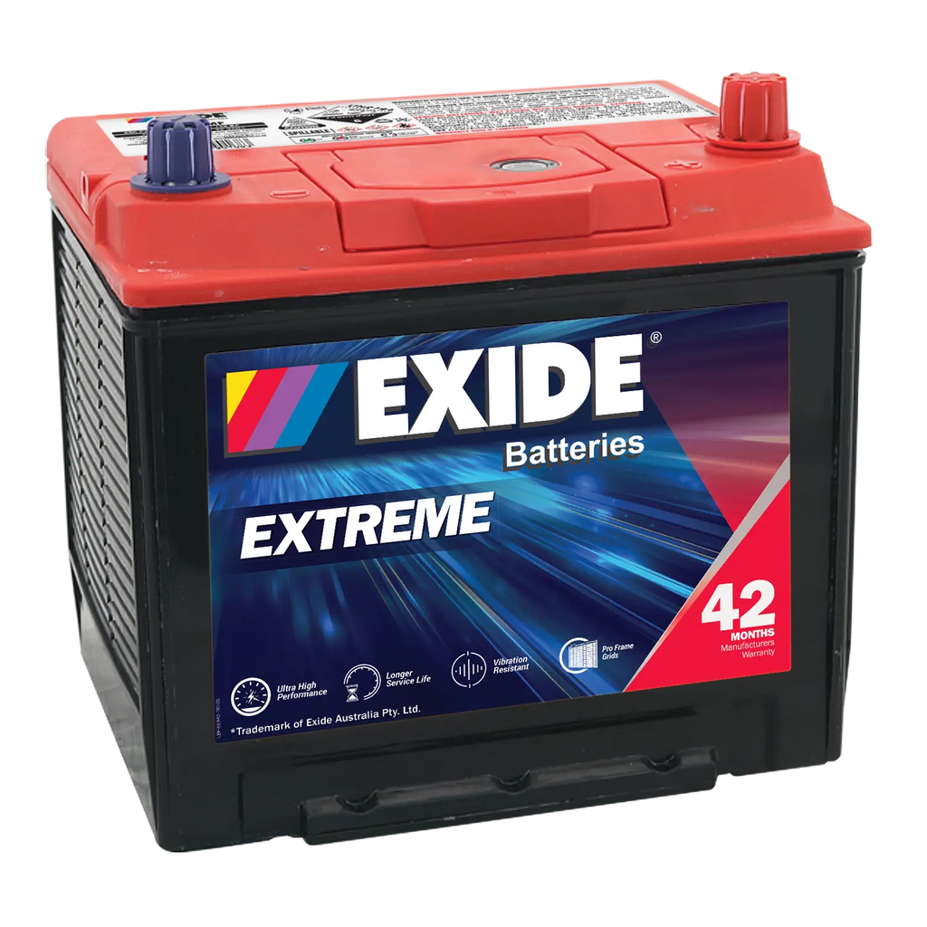 EXIDE Extreme X55D23CMF / 55D23L / 55D23CMF / S55D23 / AD55D23L / 2544 / 359 / EN55D23LMF / 323 / 423 / 55D23 / MF75D23L / SMF55D23L / X55D23CMF / D47  Passenger Battery