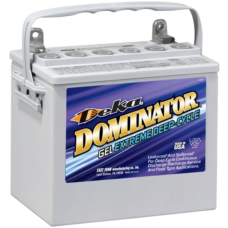 Deka 12V 200CCA 32Ah Dominator Gel Deep Cycle Battery 8GU1H