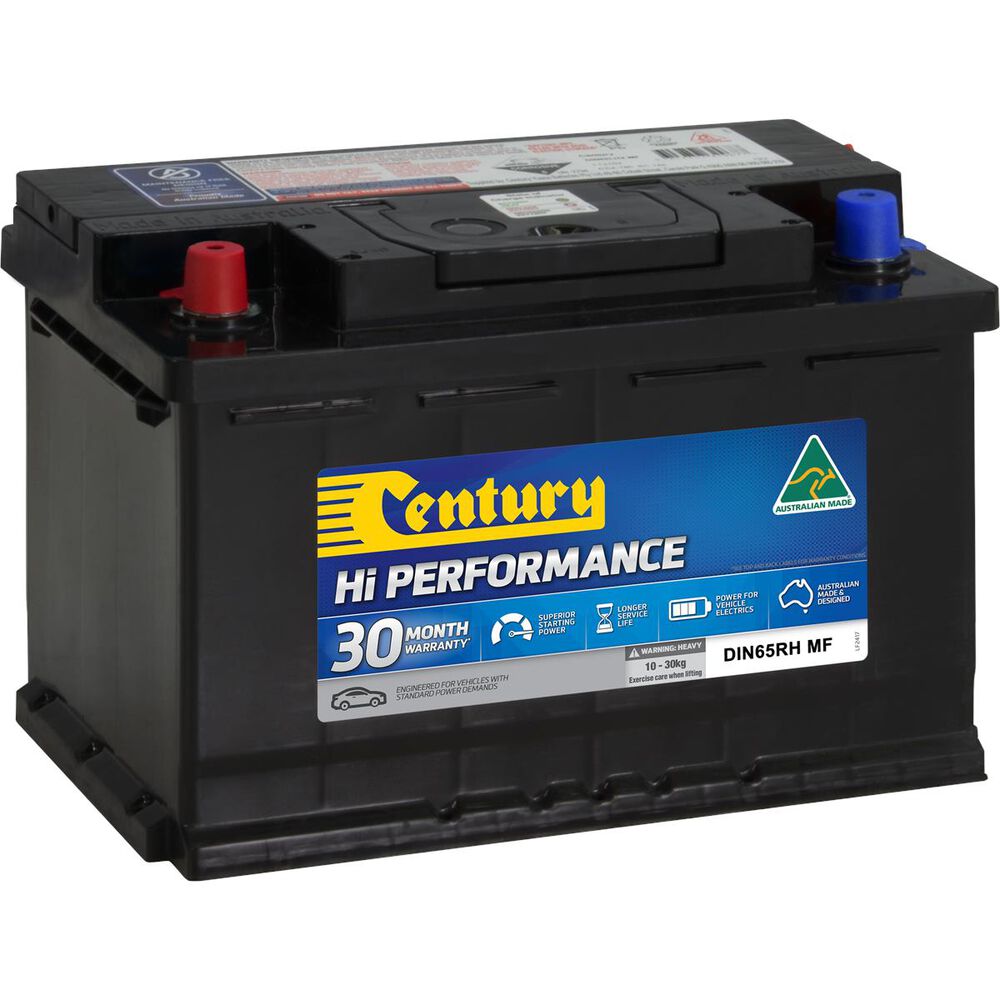 CENTURY HI PERFORMANCE DIN65RH MF / S56840 / DIN65RH / 57013 / 3665 / 57223 MF57413 / DIN70MF / MF66HR / E12 - batterybrands