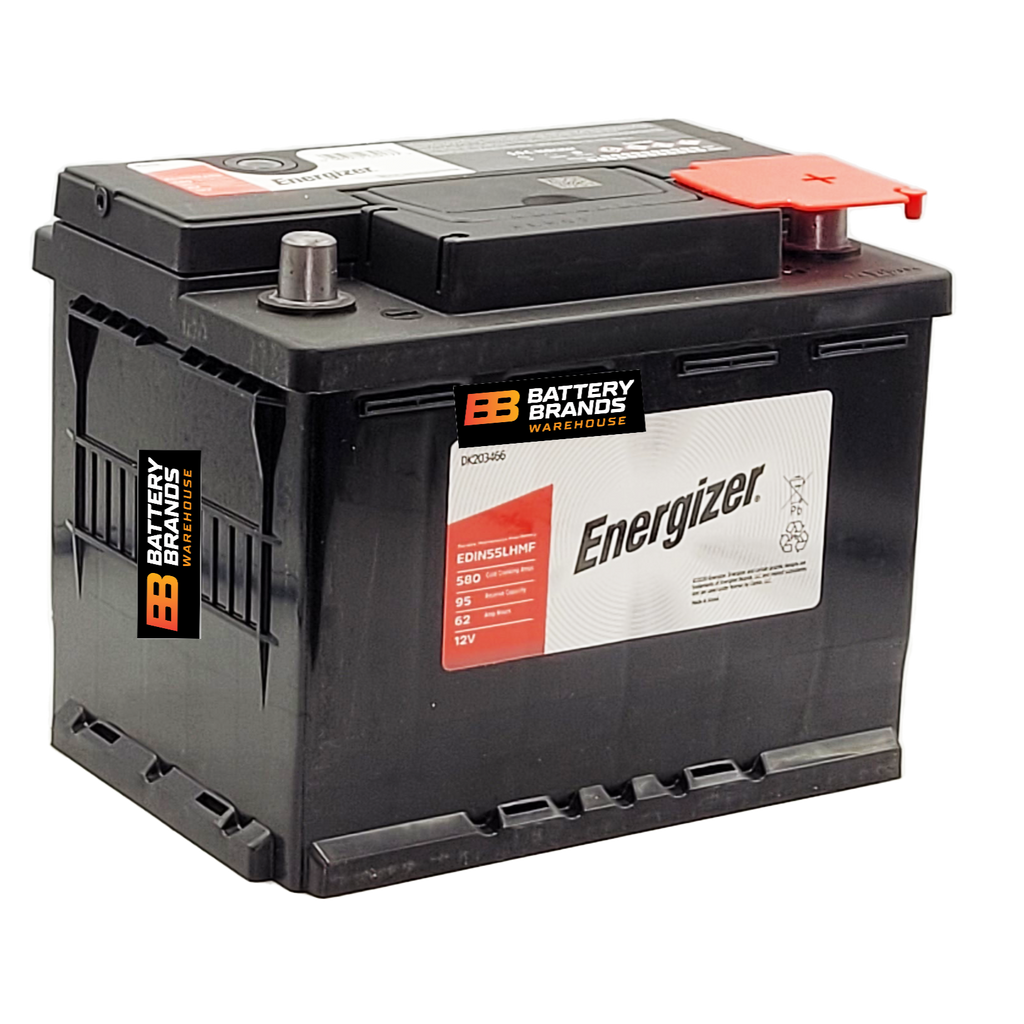Energizer Battery EDIN55LHMF DIN53LHMF S56030 / MF55H / 56219 / 355 / 455 / 56219 / DIN53LH MF / MF56219 / XDIN55DMF / 460 / DIN55 / MF55R / 3551