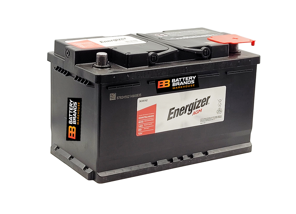 Battery DIN75LHAGM 800CCA 80AH / EDIN75LHAGM AGM Battery S58090AGM / PLN4 / DIN75LHAGM / SSAGM77eu / MF77HSS / 5556 / AGM80L4 / F21 / LN4