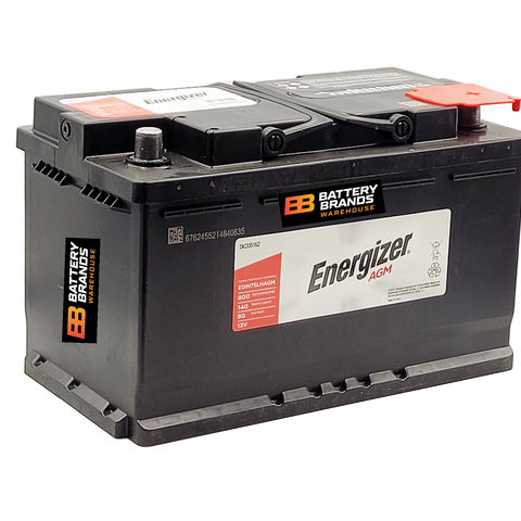 Battery DIN75LHAGM 800CCA 80AH / EDIN75LHAGM AGM Battery S58090AGM / PLN4 / DIN75LHAGM / SSAGM77eu / MF77HSS / 5556 / AGM80L4 / F21 / LN4