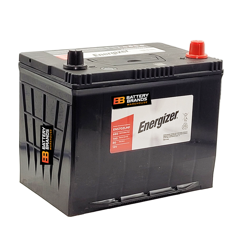 Energizer Battery ENS70ZLMF S80D26L / AD80D26L / NS70LXMF / NS70LMF / XN50ZZLMF / N50ZZLMF / LMN50ZZL / MF80D26L / SMFNS70LX / 450 / 363 / 463B / X80D26L