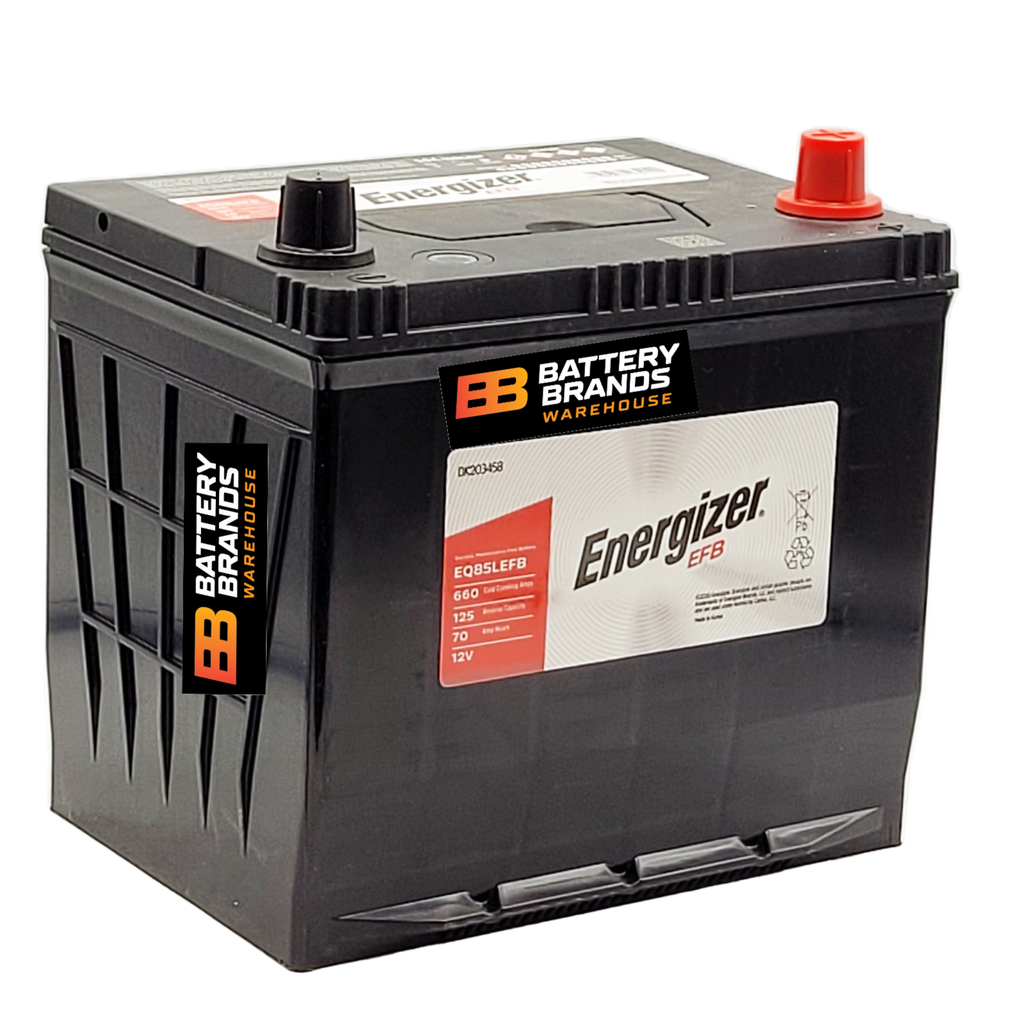 Energizer Q85L Battery for istop cars   / EQ85 / 4031 / SQ85D23EFB / SSEFB-D23 / Q85 MF / MFD23EF