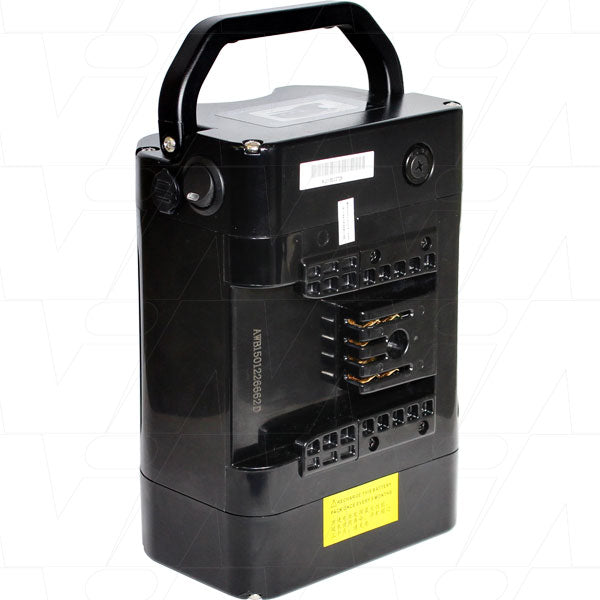 E-BIKE 36V 11.6Ah LiIon Mountable Battery Pack with LED Fuel Gauge - batterybrands