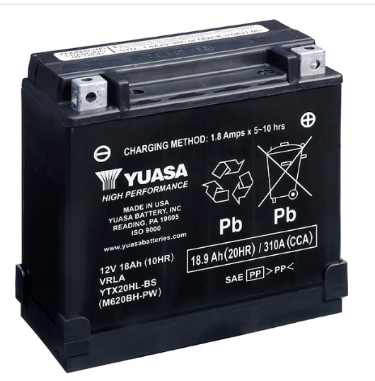CENTURY YUASA YTX20HL-BS-PW - batterybrands