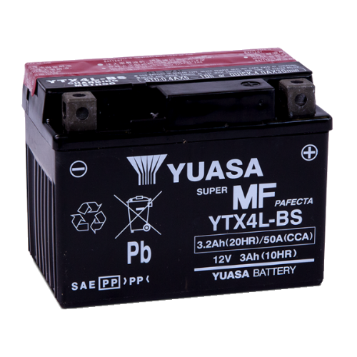 Yuasa YTX4L-BS Maintence Free VRLA