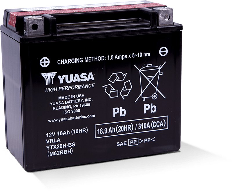 YTX20AH-BS Yuasa Motorcycle