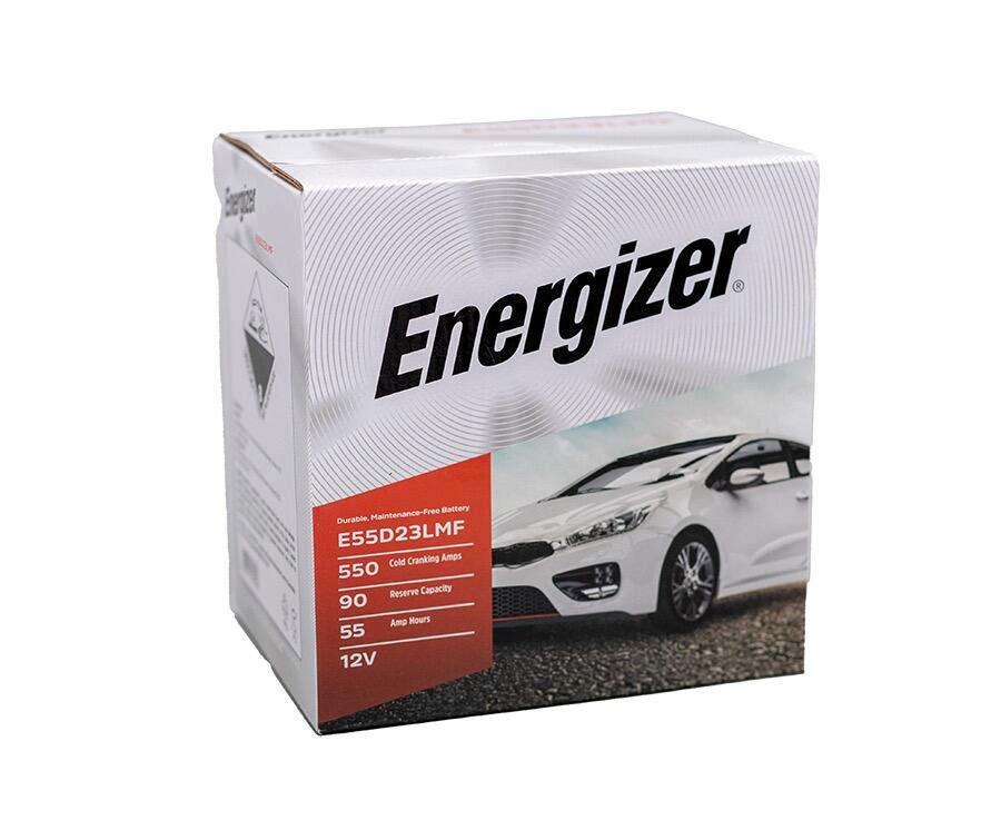Energizer E55D23L Battery 55D23L / 2544 / 55D23CMF / S55D23 / AD55D23L / 2544 / 359 / EN55D23LMF / 323 / 423 / 55D23L / MF75D23L / SMF55D23L / X55D23CMF / D47