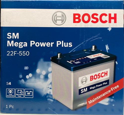 Bosch S4  22F-550 BATTERY MF50VT / X56CMF / 2502 / 2542 / 58VT / 68VT / SMF58VT - batterybrands