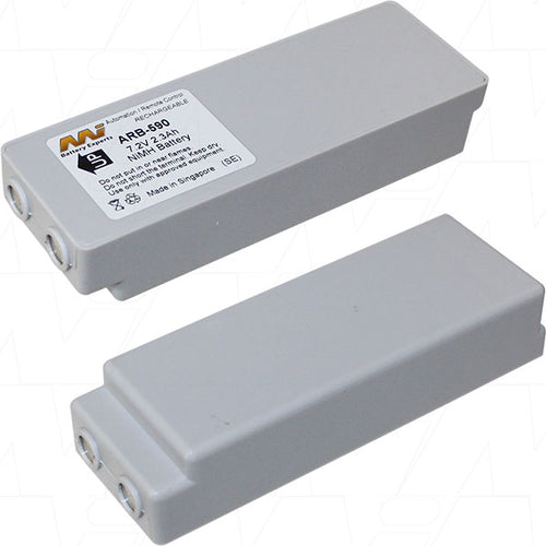 Battery for CIFA, Effer, Palfinger Scanreco Crane Remote Control Transmitters ARB-590
