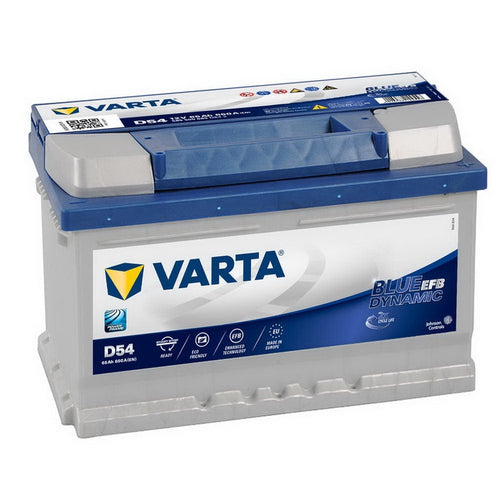 D54 VARTA BD DIN66EFB BLUE DYANMIC Din66efb , SSEFB66EU, MF66EF, LBN365EFB, BLN4EFB, DIN66 , - batterybrands