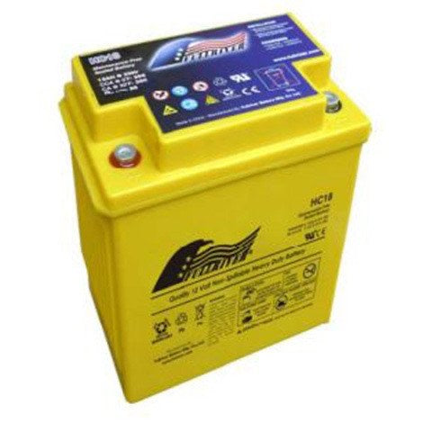 Fullriver HC18 / PC625 EXTREME22/ PC625 / YTX20HL-BS-PW/ 16L-BS/ ETX16L CYTX24HL-BS HC Series 12V High Cranking AGM Battery - batterybrands