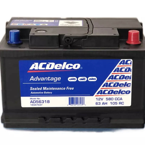 Ac Delco Advantage AD56638 Automotive Battery 580CCA - batterybrands