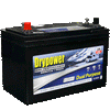 Dual Purpose AGM Battery for Starting and Deep Cycle Applications Drypower 12CB920 12V 925CCA 110Ah