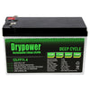 Drypower 12.8V 11.4Ah lithium iron phosphate (LiFePO4) rechargeable battery